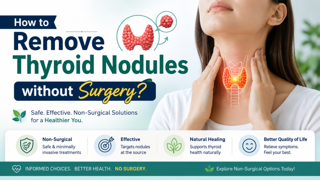 How to Remove Thyroid Nodules without Surgery